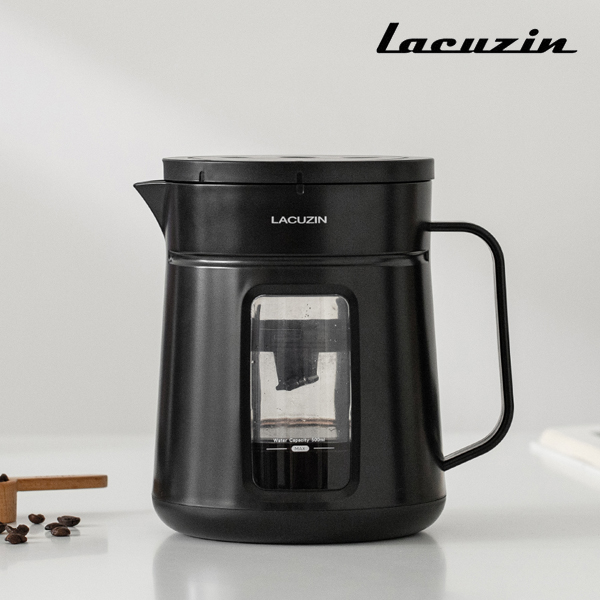 [Lacuzin] 라쿠진 5분완성 전자동 진공 500ml 콜드브루 커피 메이커_LCZ065...